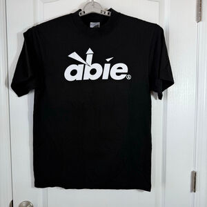 Men's Shaka Wear Black Abie Graphic Short Sleeve Tee M